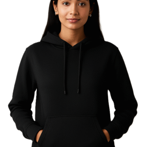 Essential Black Hoodie